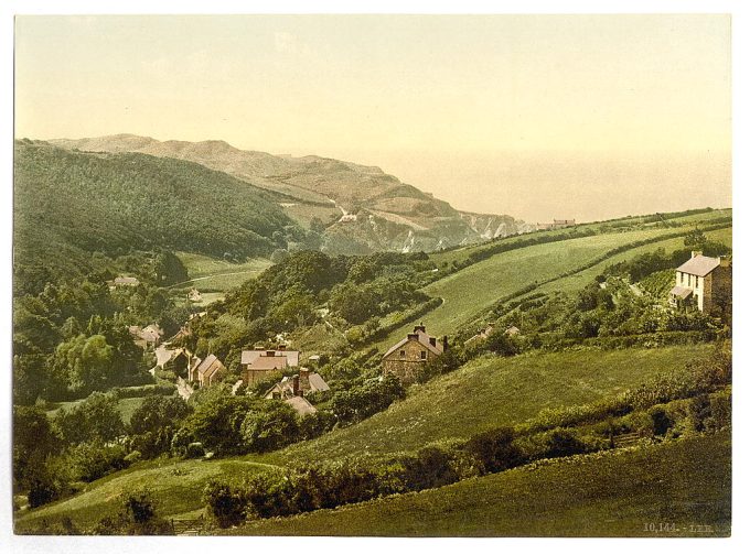 General view, Lee (Devon), England