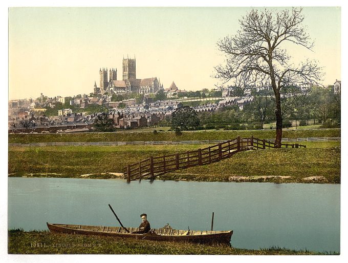 Lincoln, from S. E., Lincoln, England