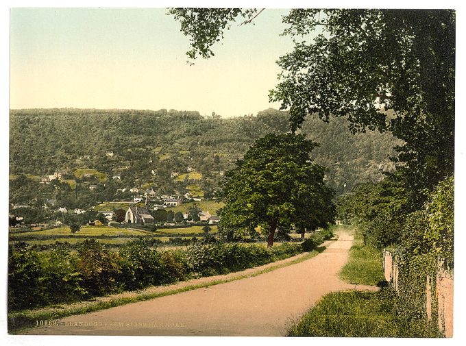 From Bigswear Road, Llandogo on the Wye, England