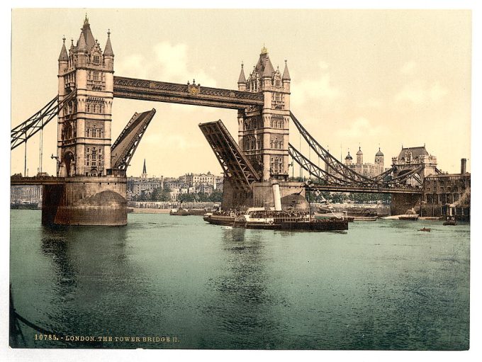 Tower Bridge, II. (closed), London, England