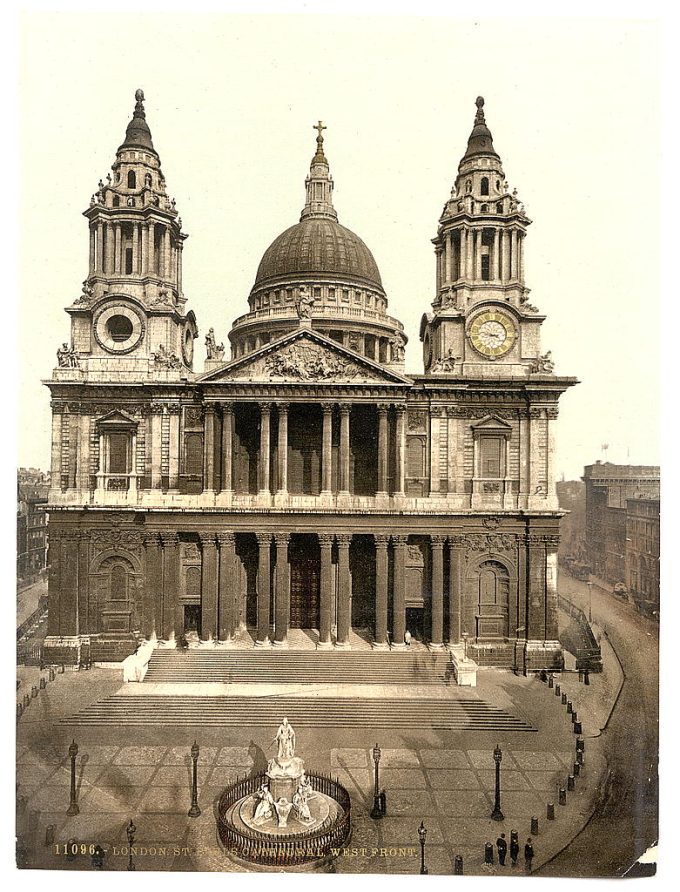 St. Paul's Cathedral, West Front, London, England