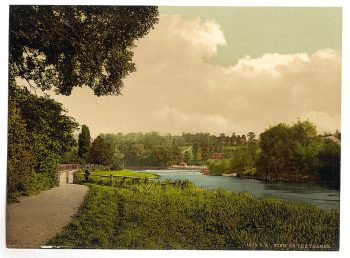 Richmond, view of the Thames, London and suburbs, England