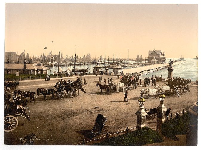 The pier, Lowestoft, England