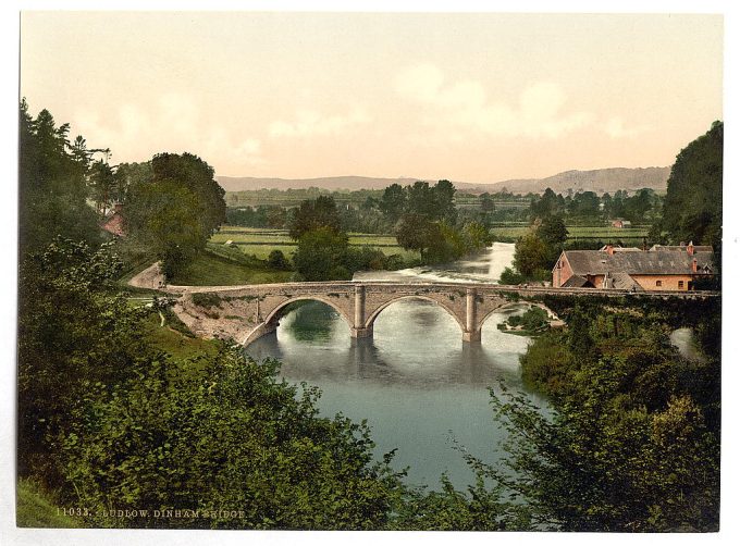 Dinham Bridge, Ludlow, England