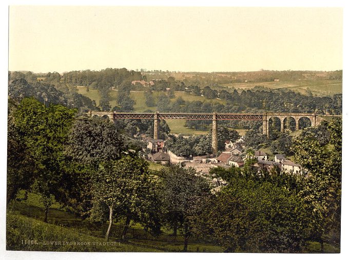 Viaduct, I., Lydbrook (Lower), England