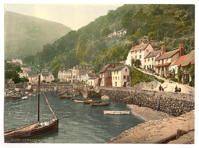 Lynmouth Harbor, Lynton and Lynmouth, England