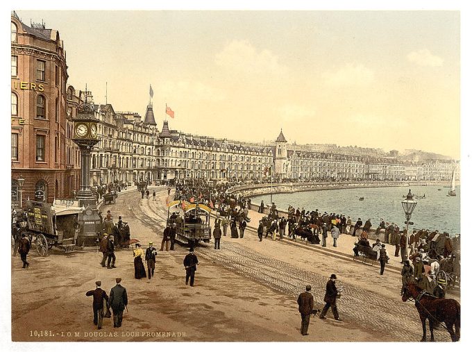 Douglas, loch promenade, Isle of Man, England