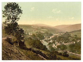 Laxey, general view, Isle of Man, England