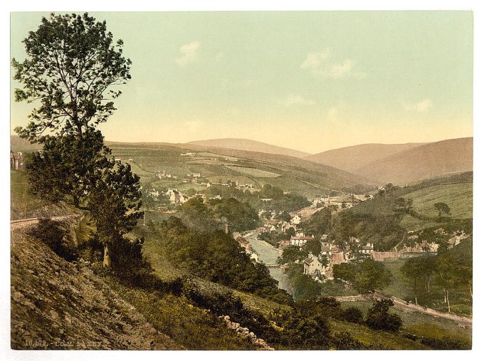 Laxey, general view, Isle of Man, England