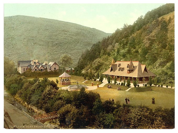 Peel, Glen Helen and Pleasure Ground, Isle of Man, England