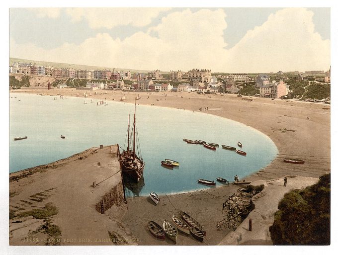 Port Erin, general view, Isle of Man, England