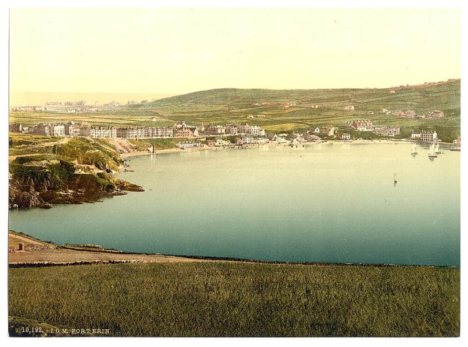 Port Erin, view from Bradda Head, Isle of Man, England