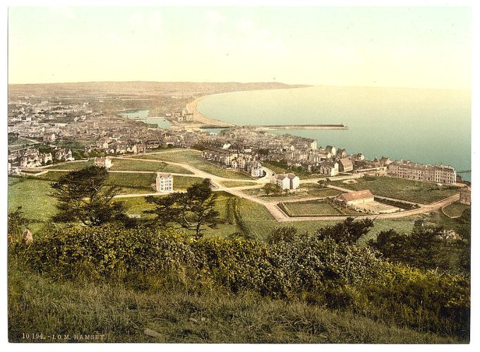 Ramsey, general view, Isle of Man, England