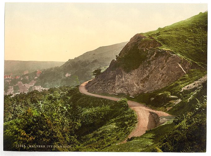 Ivy Scar Rock, Malvern, England