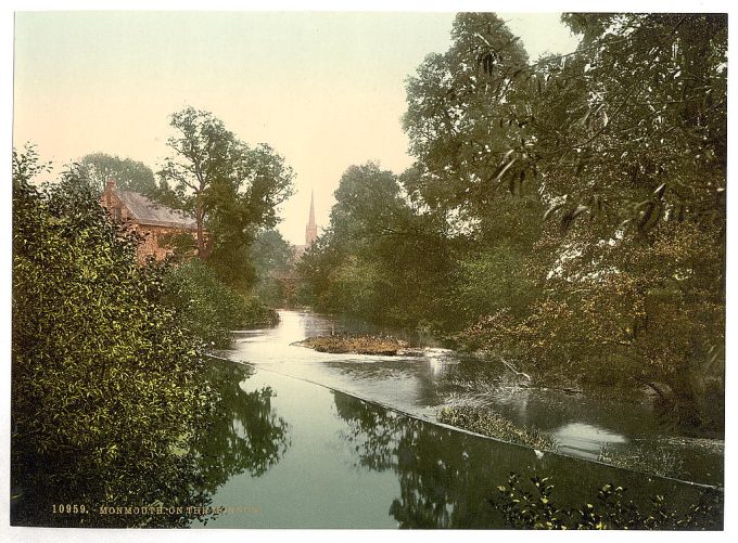 On the Monnow, Monmouth, England