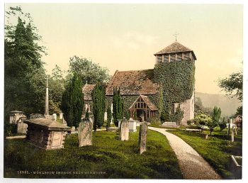 Vicinity of Wonastow Church, Monmouth, England
