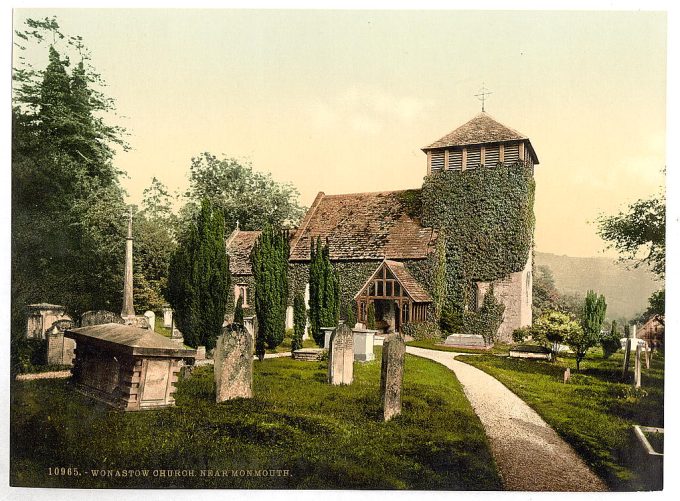 Vicinity of Wonastow Church, Monmouth, England