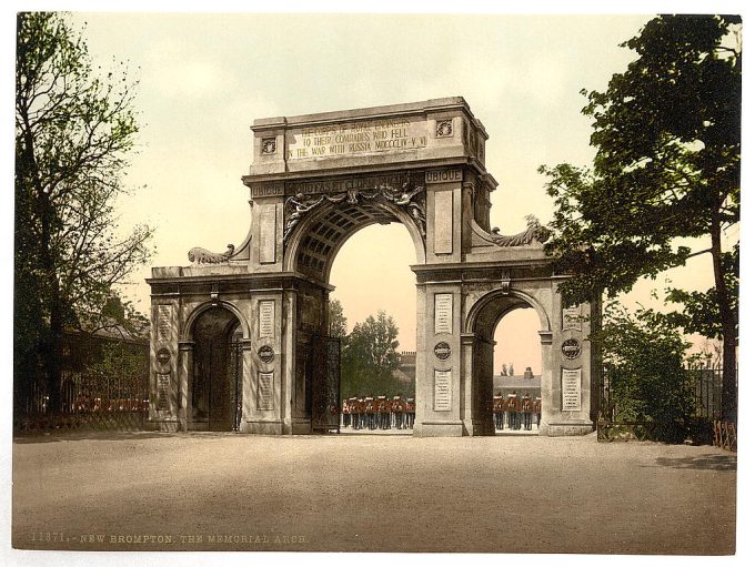 The Memorial Arch, New Brompton, England