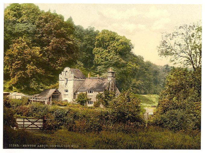 Ogwell, old mill, Newton Abbott, England