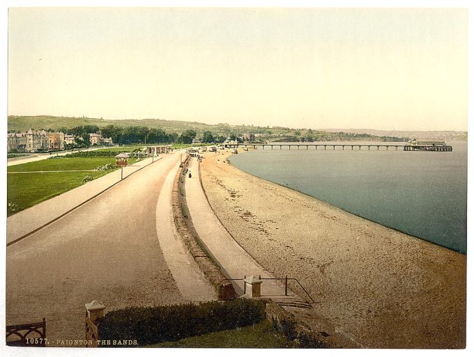 The sands, Paignton, England