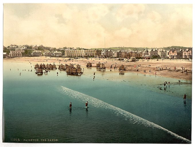 The sands, Paignton, England