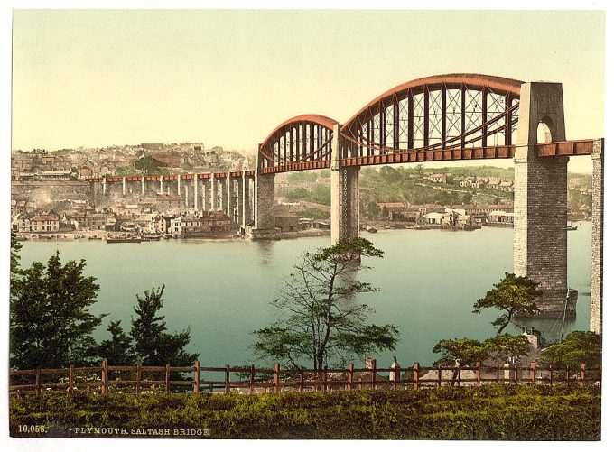 Saltash Bridge, Plymouth, England