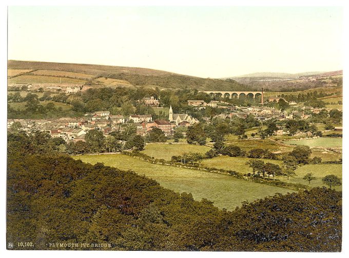 Ivybridge, general view, Plymouth, England