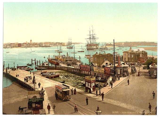 Harbor, Portsmouth, England