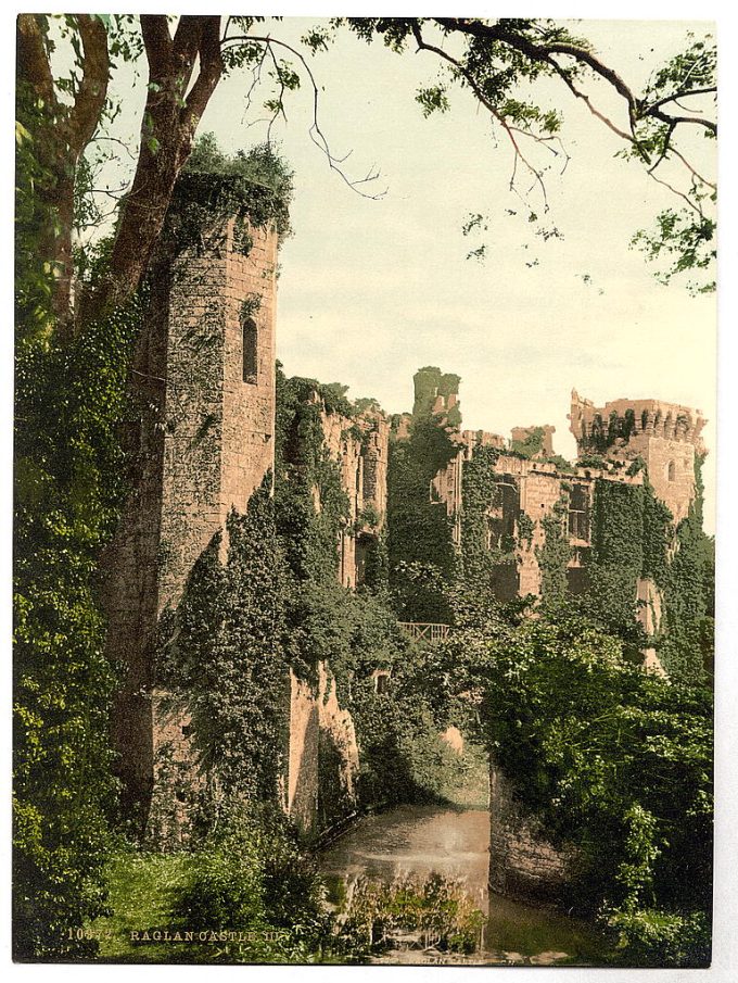 Raglan Castle, III., England