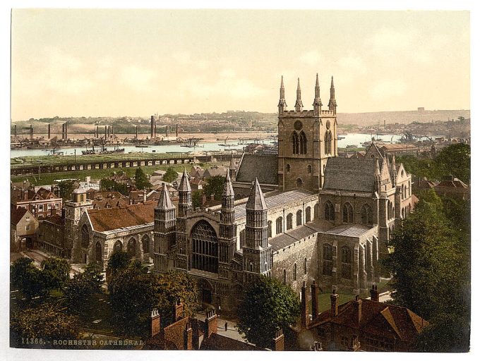 The cathedral, Rochester, England