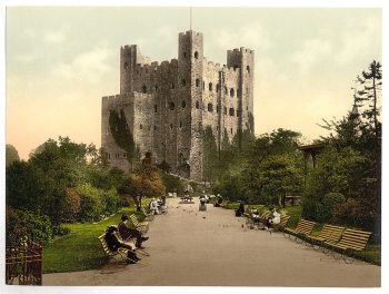 The castle, Rochester, England
