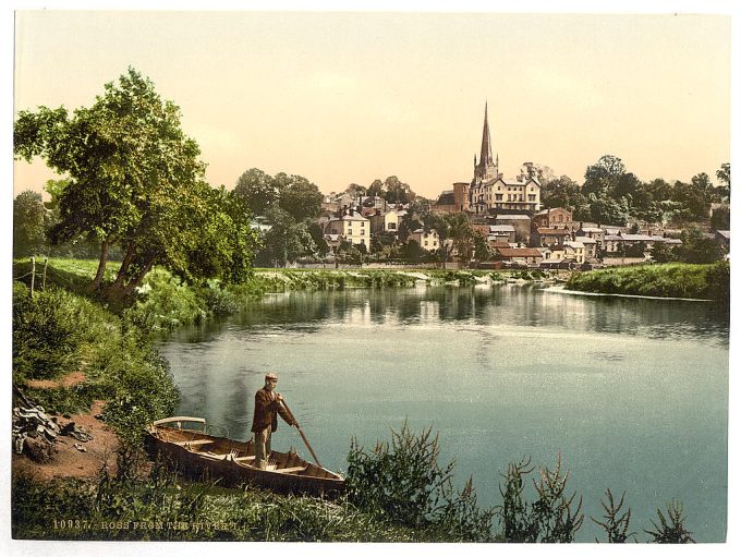 From the river, I., Ross-on-Wye, England