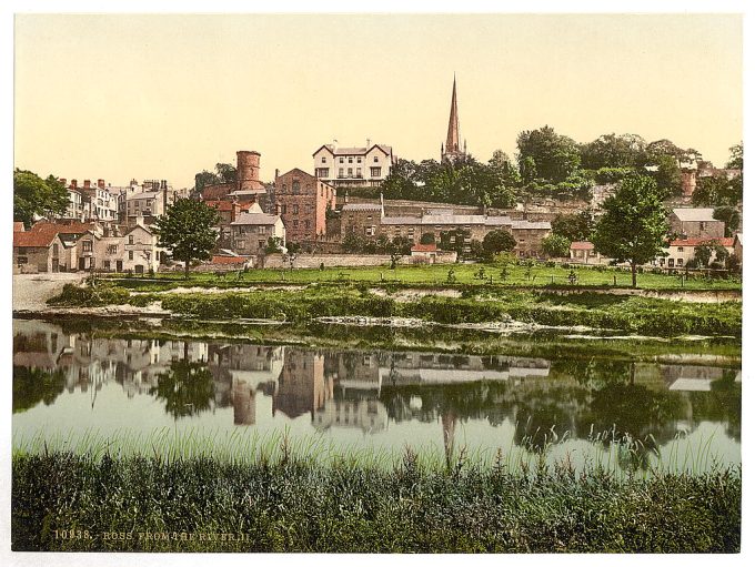 From the river, II., Ross-on-Wye, England