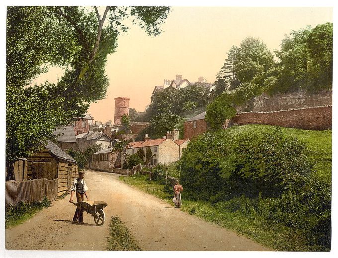 Castle tower, Ross-on-Wye, England