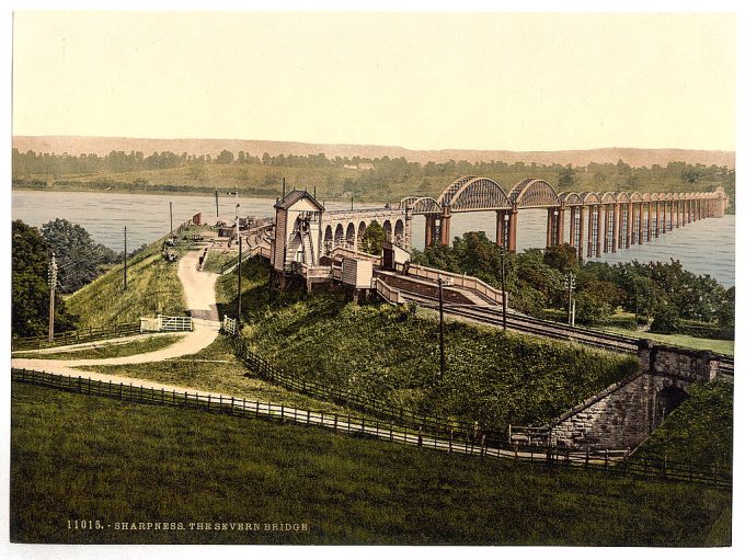 The Severn Bridge, Sharpness, England