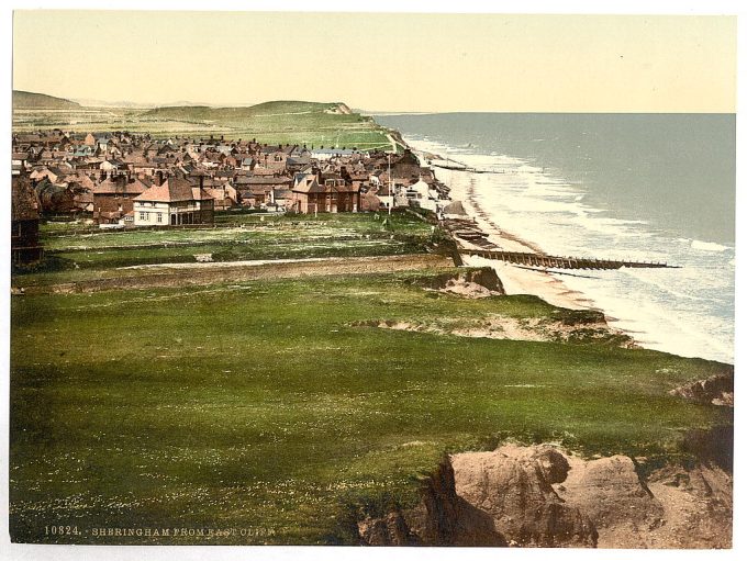 From East Cliff, Sheringham, England