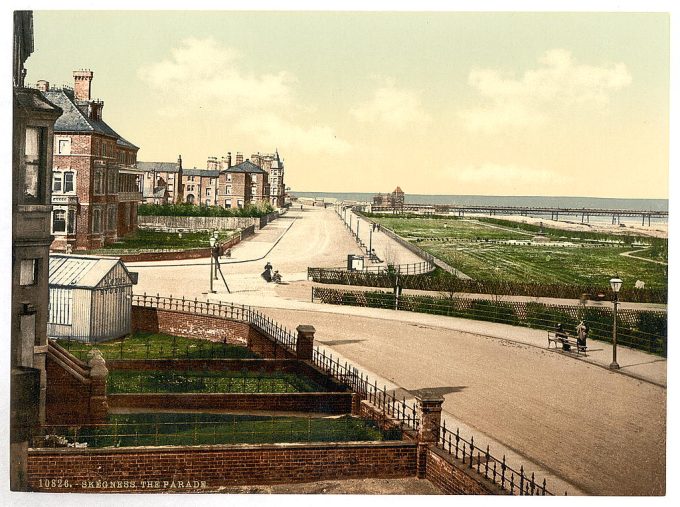 The parade, Skegness, England