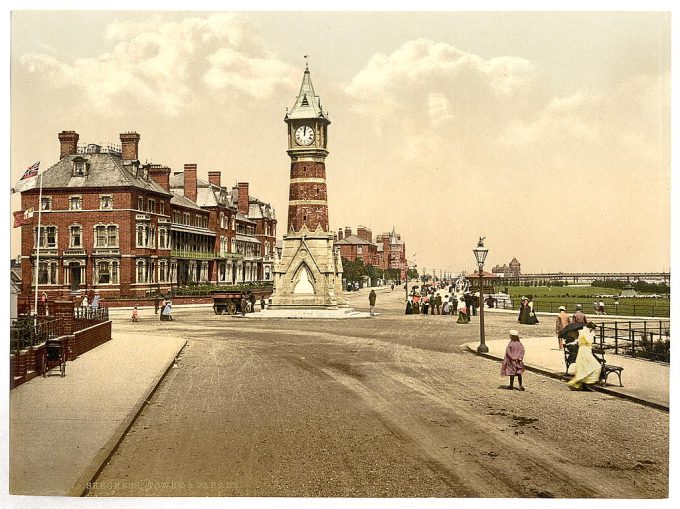 Tower and parade, Skegness, England