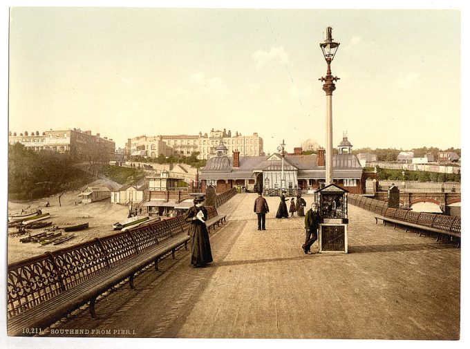 View from the pier, I., Southend-on-Sea, England