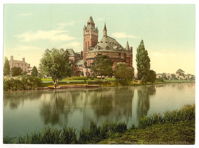 Shakespeare's Memorial Theatre, Stratford-on-Avon, England