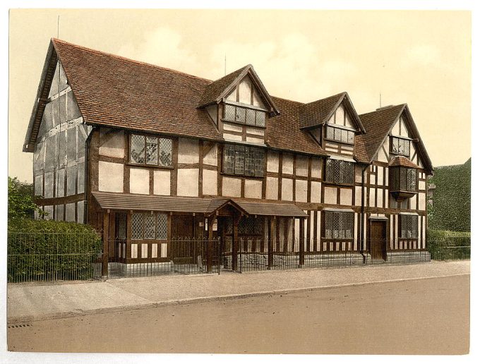 Shakespeare's birthplace, Stratford-on-Avon, England