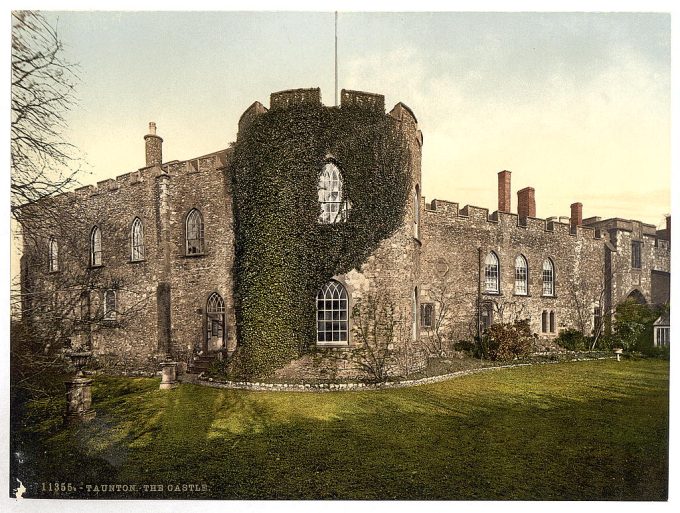 The castle, Taunton, England