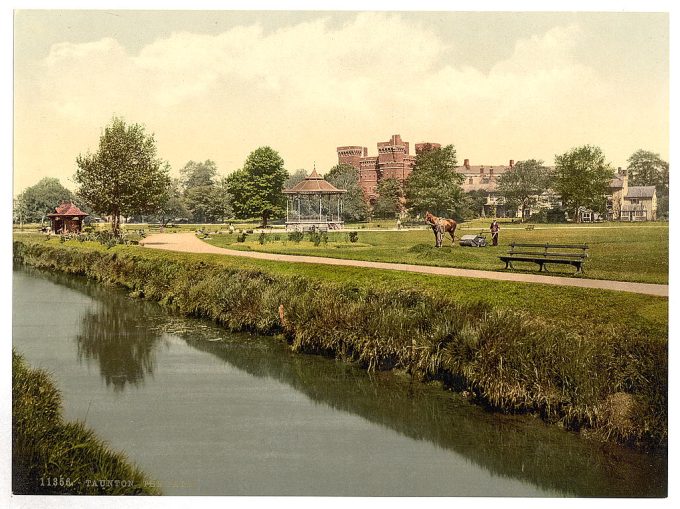 The park, Taunton, England