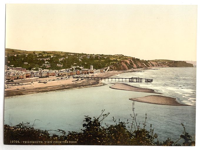 View from the Ness, Teignmouth, England