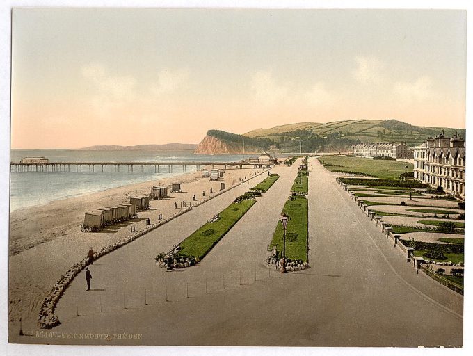 The den, Teignmouth, England