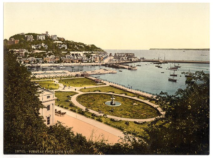 From Rock Walk, Torquay, England