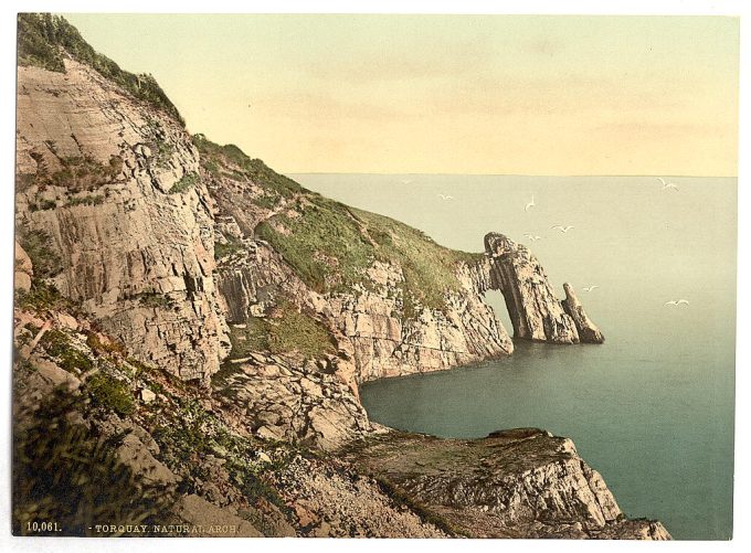 Natural Arch, Torquay, England