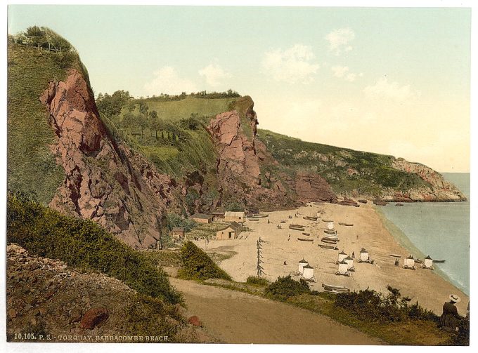 Babbacombe Beach, Torquay, England