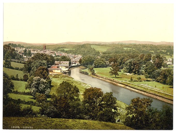 General view, Totnes, England