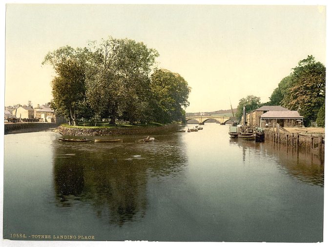 Landing place, Totnes, England